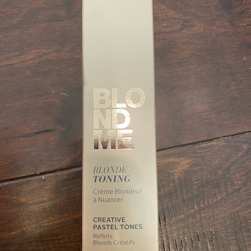 Blonde Me Toning Crème